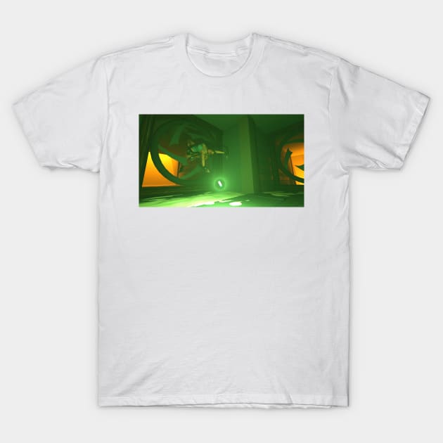 Tomb Raider IV - Blades trap T-Shirt by James-Cr